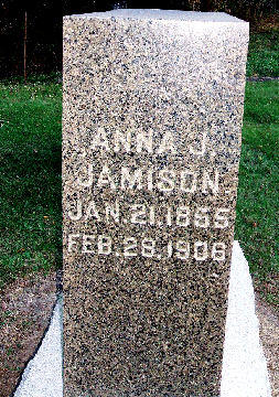Grave Marker for Anna Jamisonl