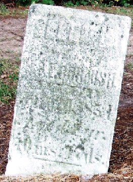 Grave Marker for Unknown