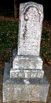 Grave Marker for Unknown Beebe