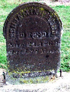 Grave Marker for Benjamin Reed