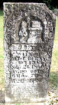 Grave Marker for Mary J. Burns