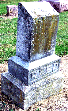 Grave Marker for Clara and Lela Reed
