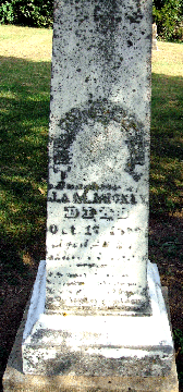 Grave Marker for Daughter of L. and M. Mickey