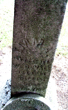 Grave Marker for Emm? or Imm? Duvall