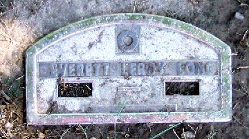 Grave Marker for Everett Long