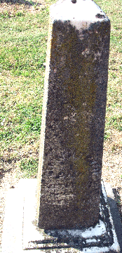 Grave Marker for Geo W. Mitchell