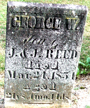 Grave Marker for George Reed