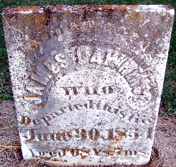 Grave Marker for James Lawrence