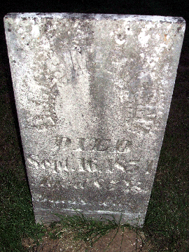 Grave Marker for James McChesney