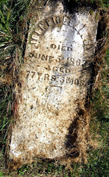 Grave Marker for John Lang Birdsall