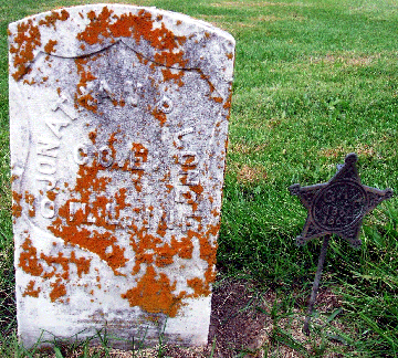 Grave Marker for Jonathan Long