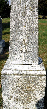 Grave Marker for Lewis S. Olmsted