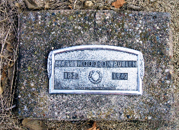 Grave Marker for Mary Pullen