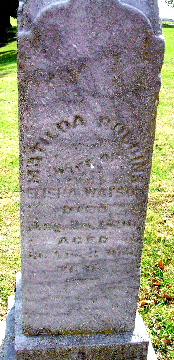 Grave Marker for Matilda Watson