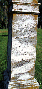Grave Marker for Phoebe R. Kimball