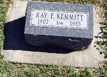 Grave Marker for Roy Kimmitt