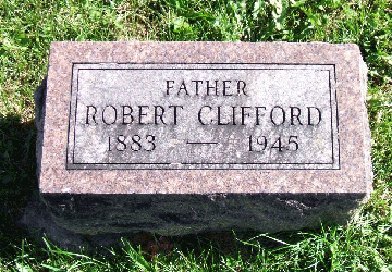 Grave Marker for Robert Harvey
