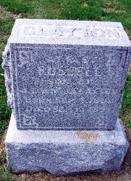 Grave Marker for Russell Clayton