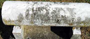 Grave Marker for Lieuella Snodgrass 