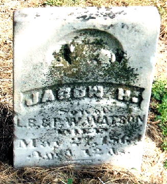 Grave Marker for Jason Watson