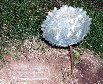 Grave Marker for Vernon Long