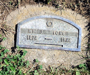 Grave Marker for William Long